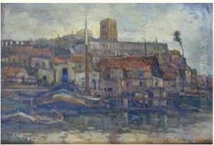 Port En Mediterranee by Dirk Jansen