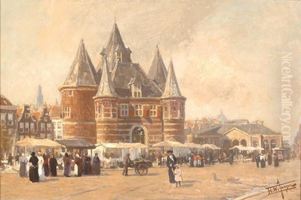 A View Of The Nieuwmarkt - view 1
