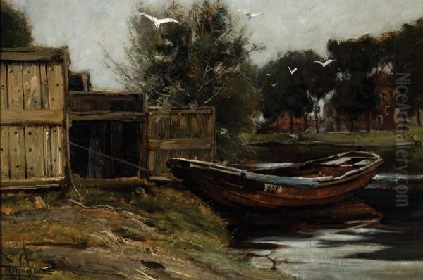 Moored Boat - view 1