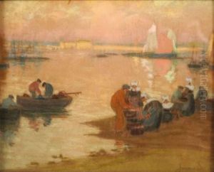 Retour De Peche by Mathurin Janssaud