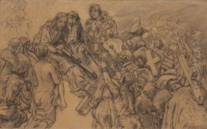 Jesus Auf Dem Kreuzweg by Peter Janssen