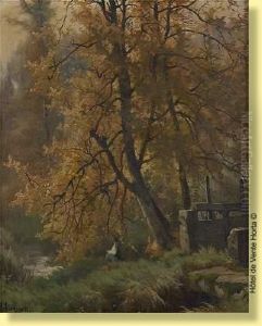 Pecheur Au Bord De L'ecluse