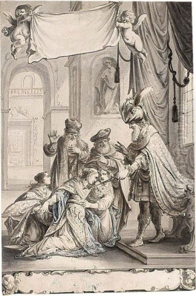 Esther Before Ahasuerus - view 1