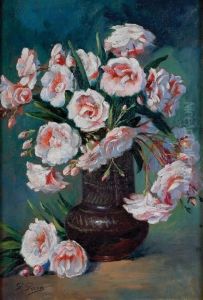 Jarro Con Flores (mercadelas) by Jose Jara