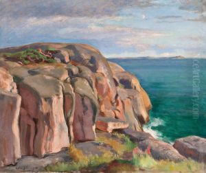 Cliffs On The Shore Of Kaivopuisto Cliffs On The Shore Of Kaivopuisto