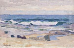 Evening Light By The Coast