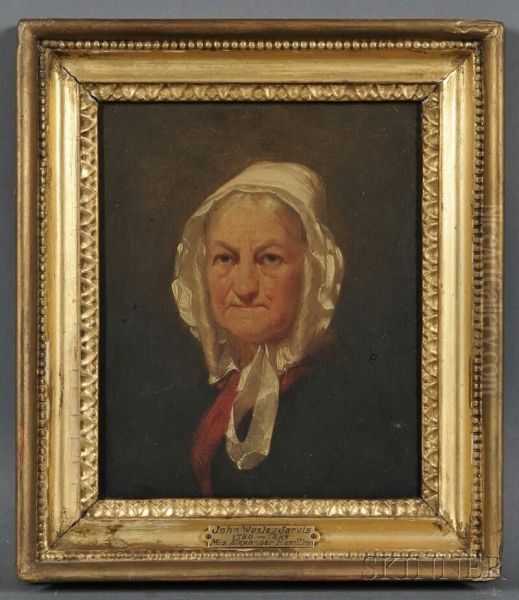 Portrait Of Mrs. Alexander Hamilton by John Wesley Jarvis