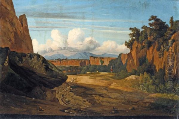 Berger Et Son Troupeau De Moutons - view 1
