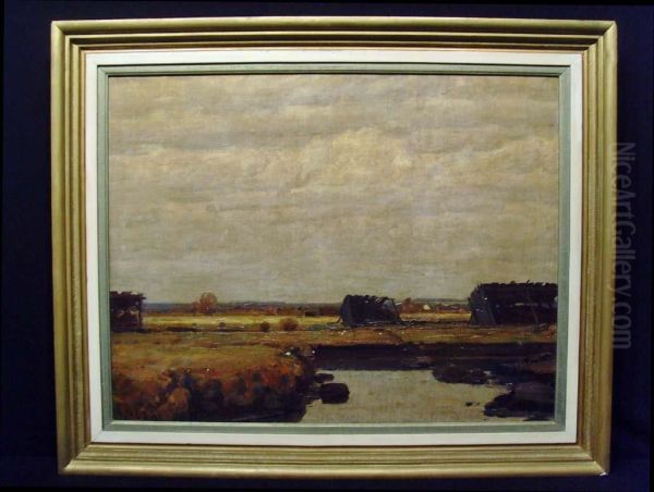Landschaft Mit Torfstecherei - view 1