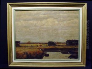 Landschaft Mit Torfstecherei