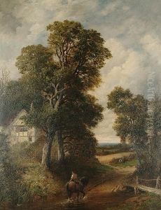 Crossing The Ford by William Samuel Jay