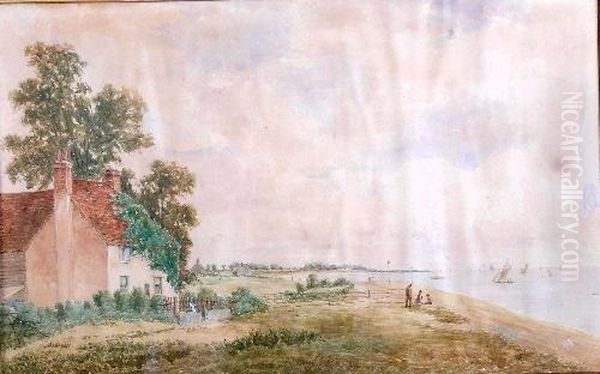 'view Of Southend, Essex', Watercolour, Signed And Dated '80, 14 - view 1
