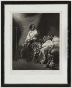 Judith Et Holopherne by Jean Pierre Marie Jazet