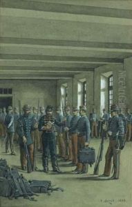 La Distribution Du Materiel A L'ecole Militaire De Saint Cyr