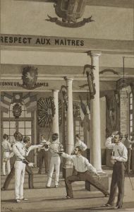 Une Revue Militaire by Paul Leon Jazet