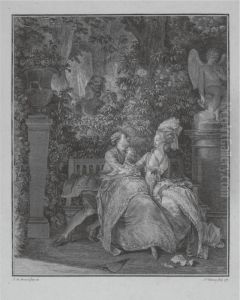 Monument Du Costume Physique Et Moral De La Fin Du Dix-huitieme Siecle (second And Third Series) (bocher 1348-1371; Colas 1124) by Michel Moreau Jean
