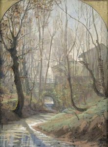 Ravin Du Nant by Edouard Jeanmaire