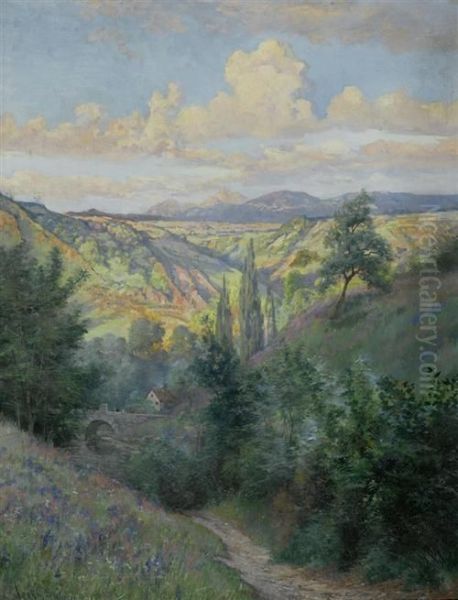 "lumiere Du Soir A Hermance - Bourg Dessus". Juin 1892 - view 1