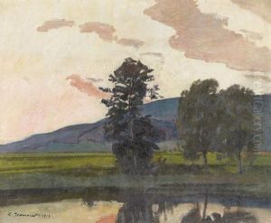 La Vieille Thielle by Gustave Jeanneret