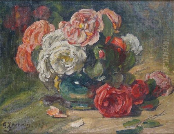 Vase De Roses - view 1