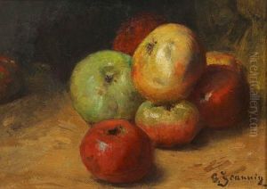 Nature Morte Aux Pommes by Georges Jeannin