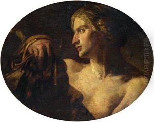 David Et Goliath by Philippe-Auguste Jeanron