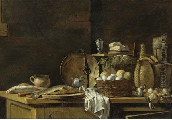 Kitchen Table Still Life - view 1
