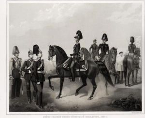 A Set Of Three Lithographs by Adolf Jebens