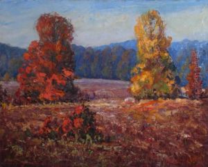 Autumn Fields by Orville Jefferson