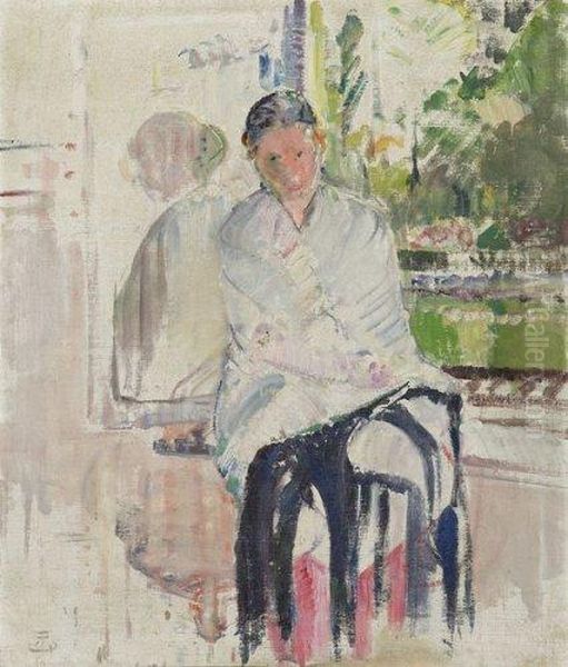 Femme A La Fenetre - view 1
