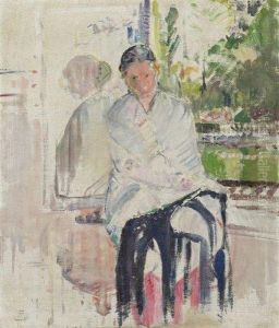 Femme A La Fenetre by Marcel Jefferys