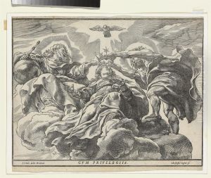 The Coronation Of The Virgin (hollstein 10)