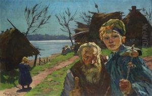 Motiv Aus Russland by Rudolph Jelinek