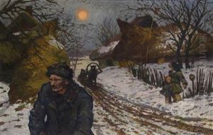 Motiv Aus Russland by Rudolph Jelinek