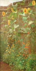 Sunflowers by James de Vine Aylward