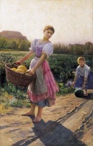 Melon Harvest by Jeno Jendrassik