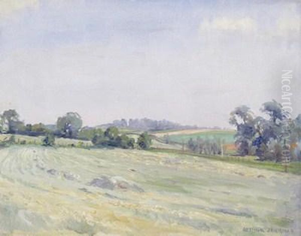 Just A Hay-field, Bedwyn - view 1