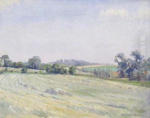 Just A Hay-field, Bedwyn by Arthur Henry Jenkins