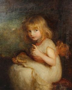 Portrait Of A Child by Blanche Jenkins