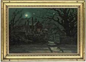 House In The London Road, Leicester by Wilfred Jenkins
