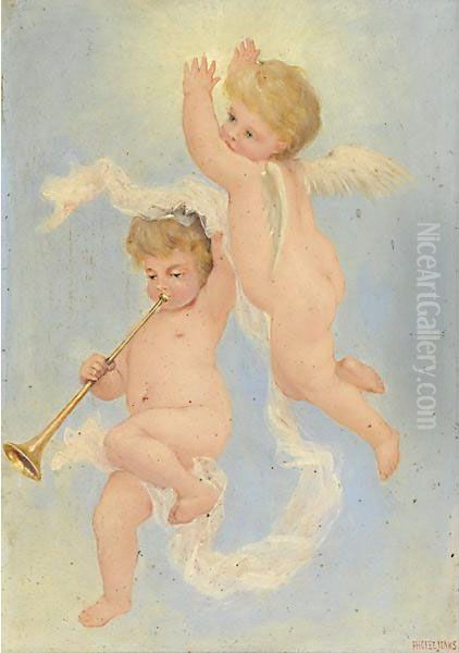Due Putti - view 1