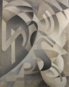 Abstracts In Muted Colours by Humphrey Jennings