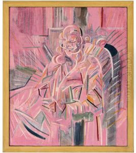 Sketch For Portrait Of Edward Lear by Humphrey Jennings