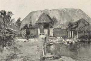 Old Barn &amp; Vessel by Humphrey Jennings