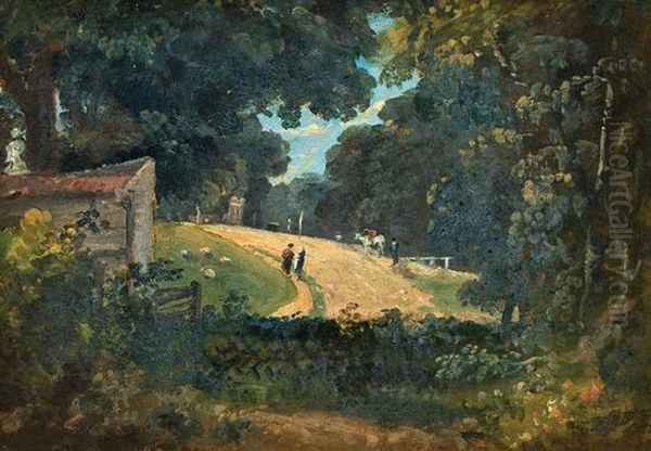 Driveway To A Grand House, Hampstead - view 1