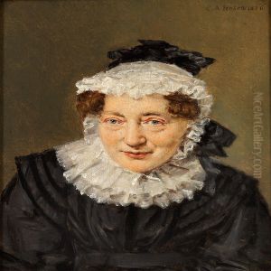 Portrait Of Elisabeth Christine Sophie Horrebow Nee Manthey Portrait Of Elisabeth Christine Sophie Horrebow Nee Manthey