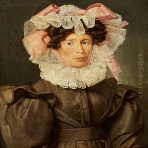 A Portrait Of Anne Cathrine Mariager, B A Portrait Of Anne Cathrine Mariager, B