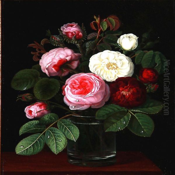 Still Life With Roses In A Vase - view 1