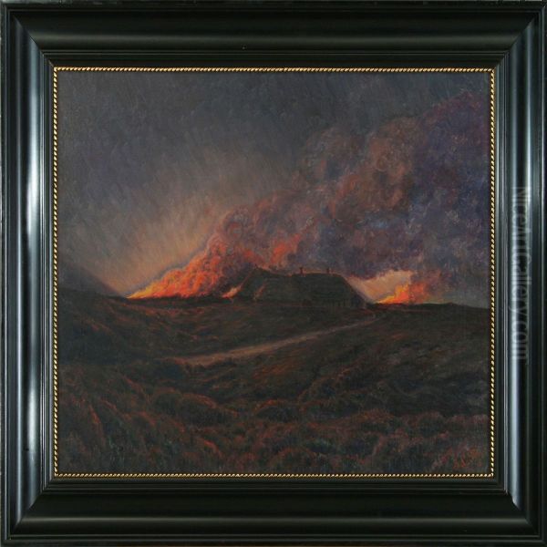 Fire At The Moor - view 1