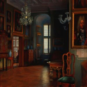 Interior Fra Frederiksborg by Karl Jensen